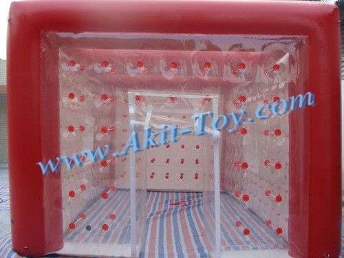 Red PVC inflatable meeting tent/ wedding tent