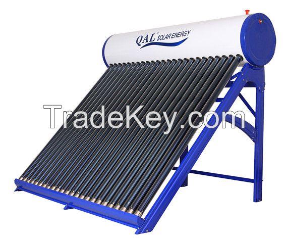 Compact non-pressure solar hot water heater system cg24