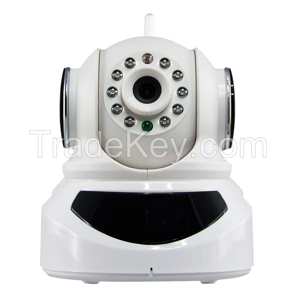 Wireless network camera, megapixel ip camera with double atenna, bette