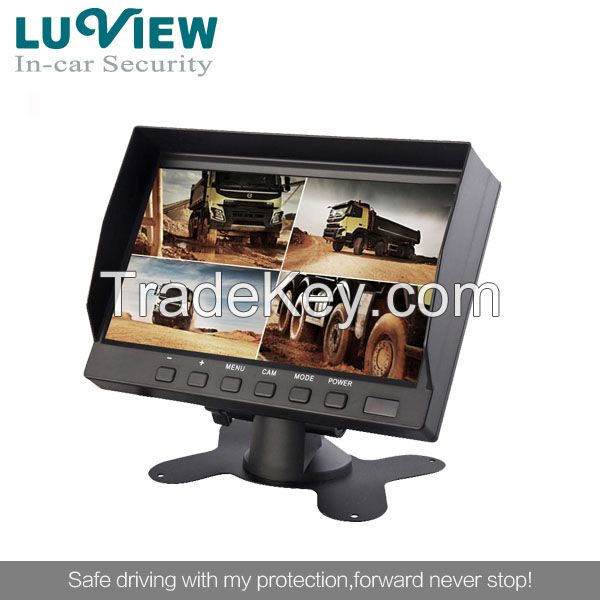 CE Certification  7 inch /9inch Digital  Color TFT LCD Monitor