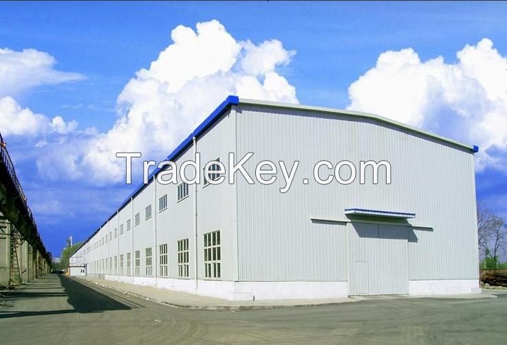 Prefab Steel Frame Structure Workshop Building