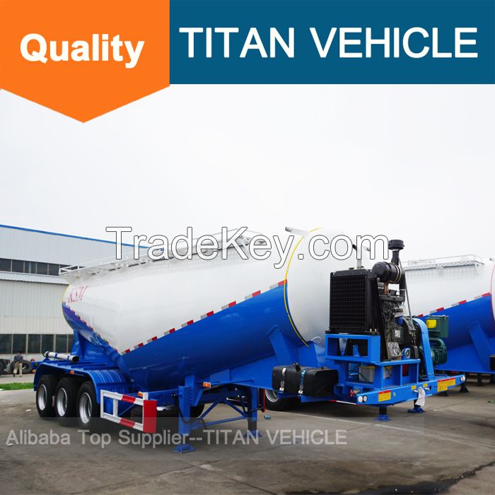 TITAN 30cbm Cement Bulker Tank Carrier Trailer