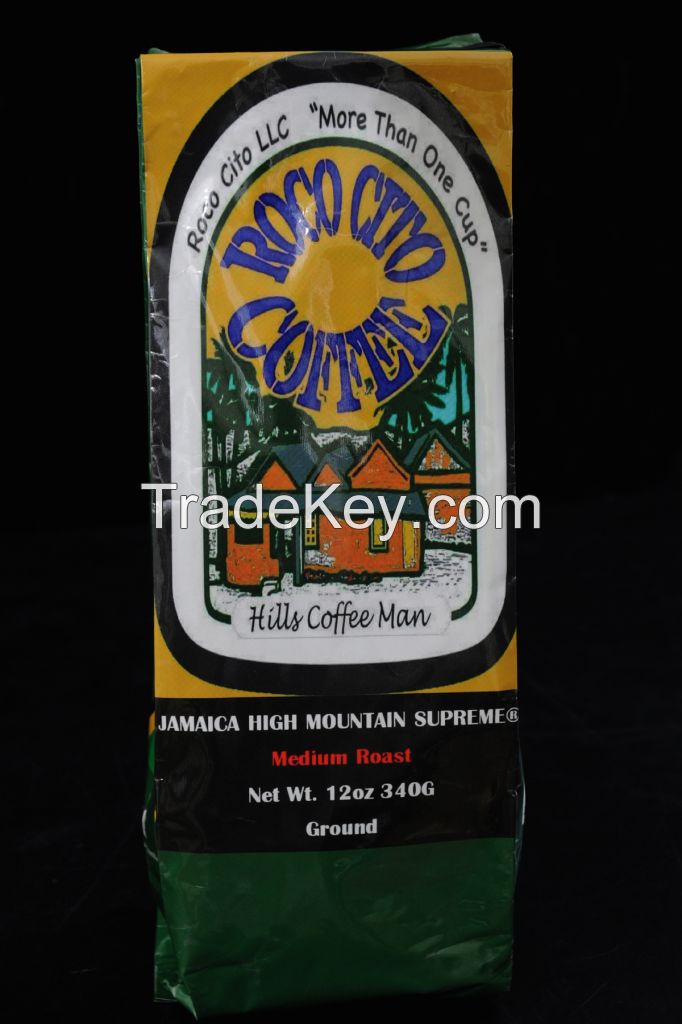 Jamaican High Mountain Supreme 12oz Medium Roast Ground