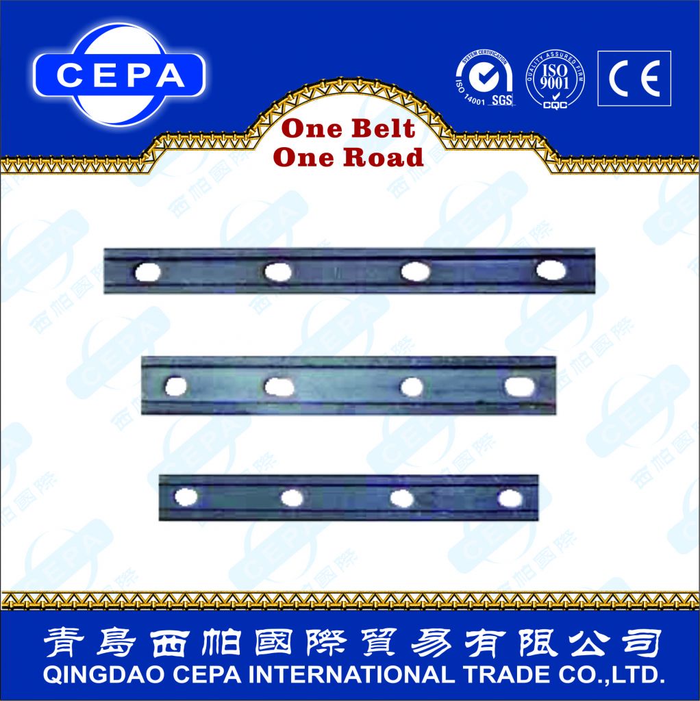 used railroad track/railway fishplate/fish bar/splice bar/high quality fish plate/railway parts