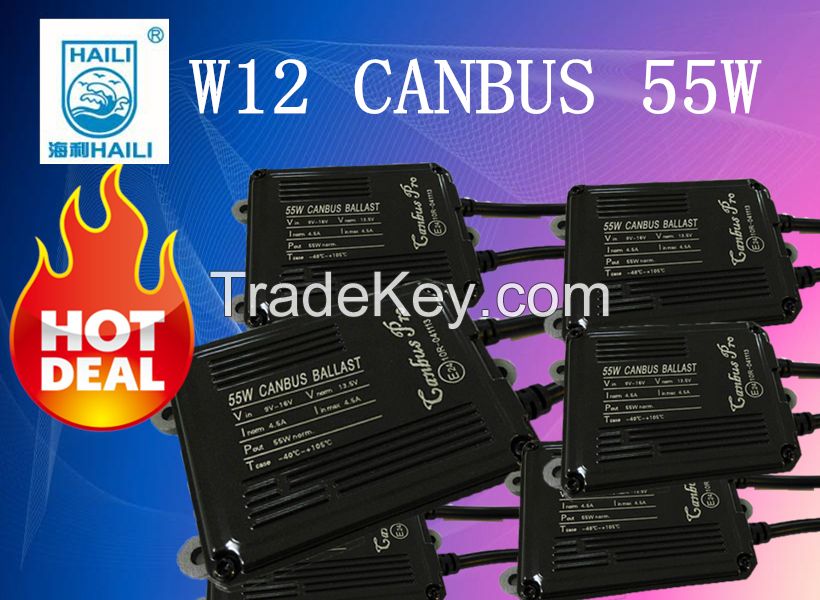 hot sale  HID Xenon ballast  AC  35W 55w  canbus