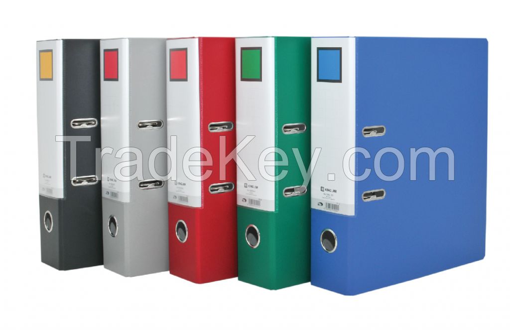 Convenient Lever Arch File with 5 Colors