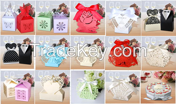 wedding gift butterfly paper candy box