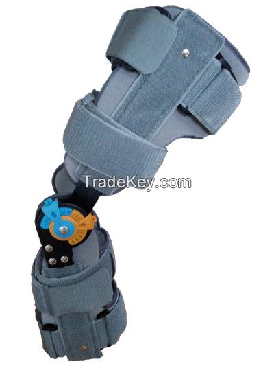 Angle adjustable knee brace Orthopedic Hinged Knee Brace ROM medical knee support