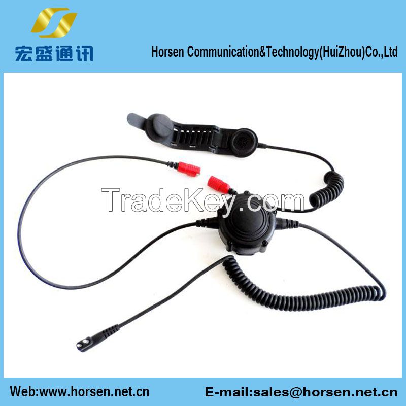 High quality two way radio bone conduction headphone