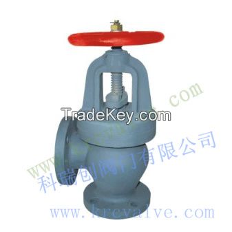 JIS MARINE CAST IRON ANGLE CHECK VALVE