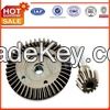 durable steel cylindrical differential bevel gear with hobbing service