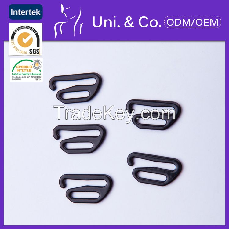 Nylon coated bra adjuster