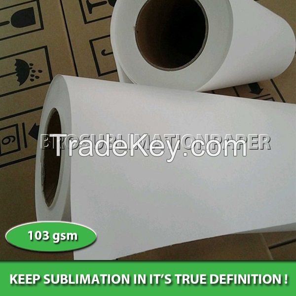 Economic 90g Sublimation Paper 60&quot;*100m