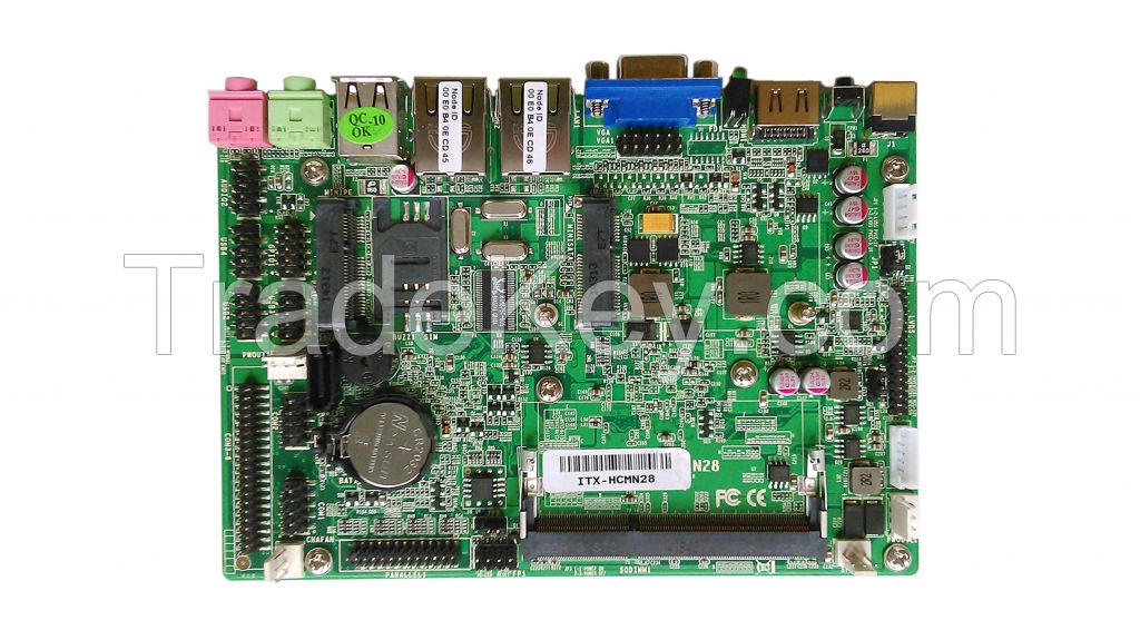 2022-1&amp;2 ITX-HCMN2862A&amp;HCM25I62W, N2800/D2250 CPU 3.5inch Embedded Motherboard