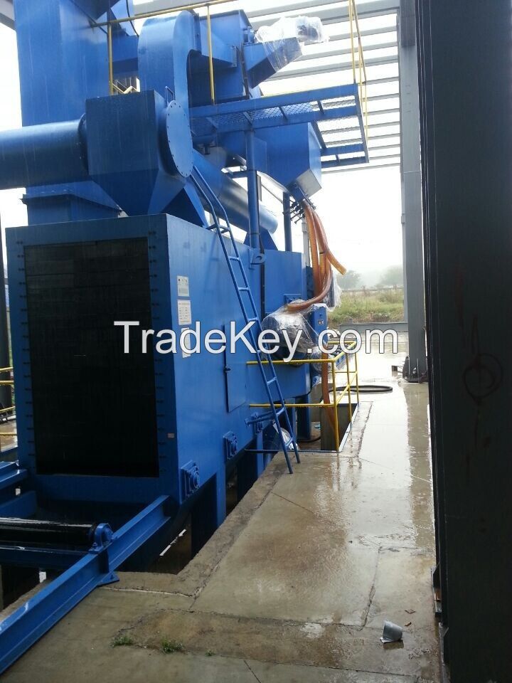 H beam production line Shot Blasting and Cleaning Machine