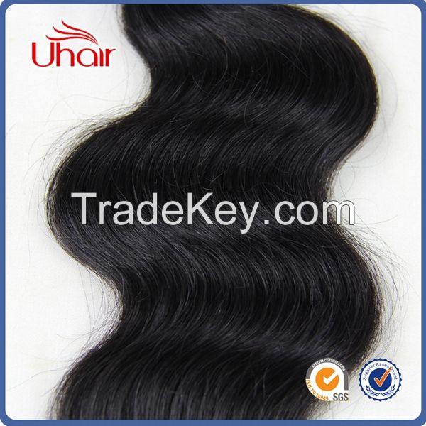 Wholesale Golden Supplier Unprocessed 100% Peruvian Hair WIth Long Lasting 8a Body Wave Hair Bundle