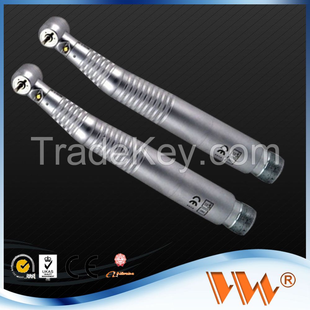 Ceramic bearing portable led high speed dental handpiece