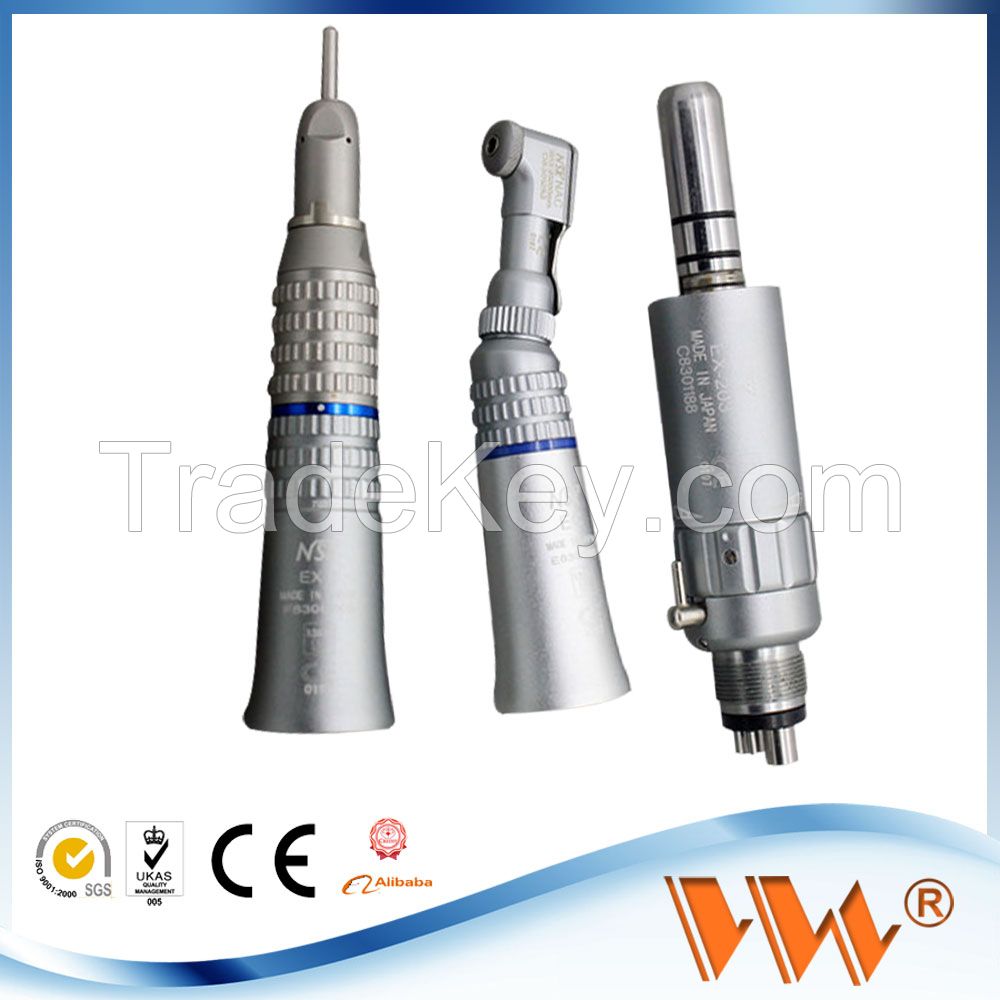 Wholease External Water Spray Dental Handpiece Micro Motor with dental contra angle handpiece