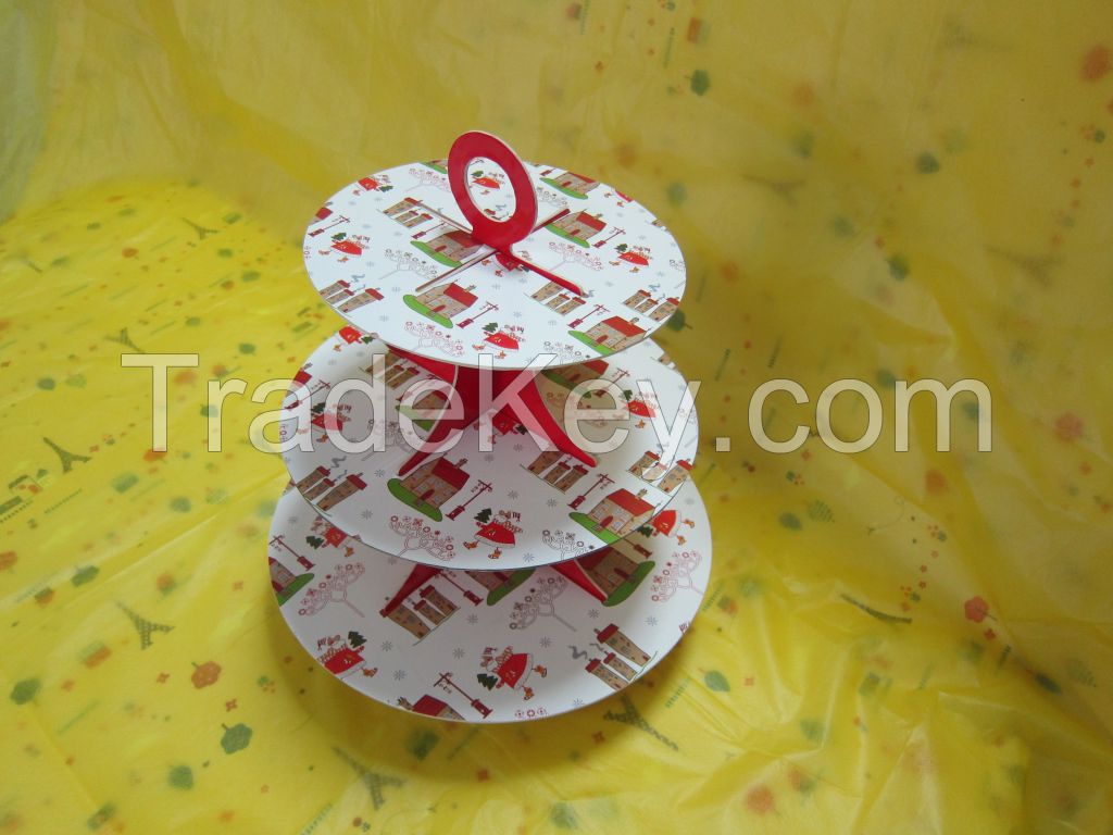 cup cake or cake frame for 3 layers cake stand birthday party goods