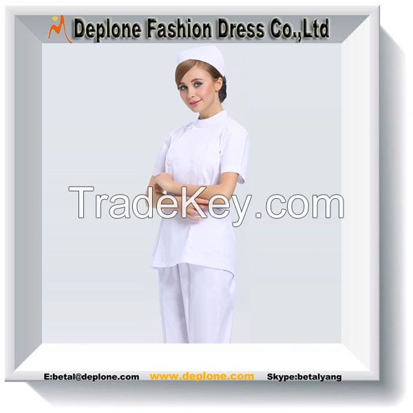 Medical White Nurse Long Sleeve Working Uniform&Workwear