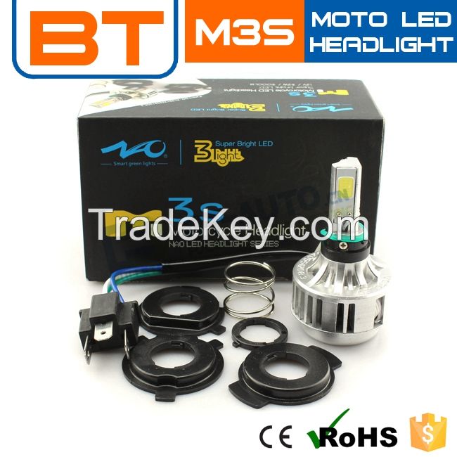 LED Motorcycle Headlight Conversion Kits 30w 2500lm Hi/Lo Beams LED Motor Lights