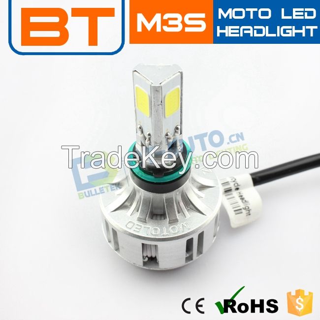 LED Motorcycle Headlight Conversion Kits 30w 2500lm Hi/Lo Beams LED Motor Lights