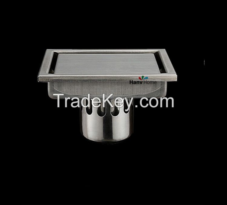 Tile Insert Square Floor Waste Grates Bathroom Shower Drain 150 x 150M