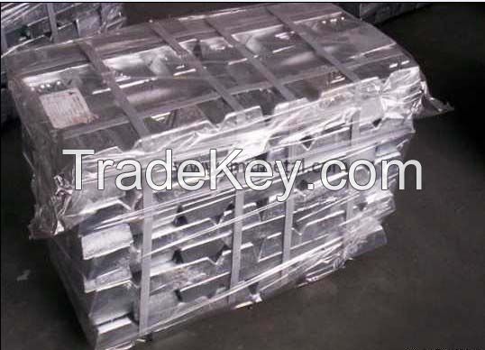 Zinc Ingot 98.7% -99.995%