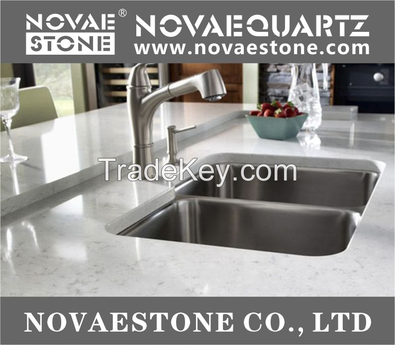 NV713 Classic Brown Quartz Slab