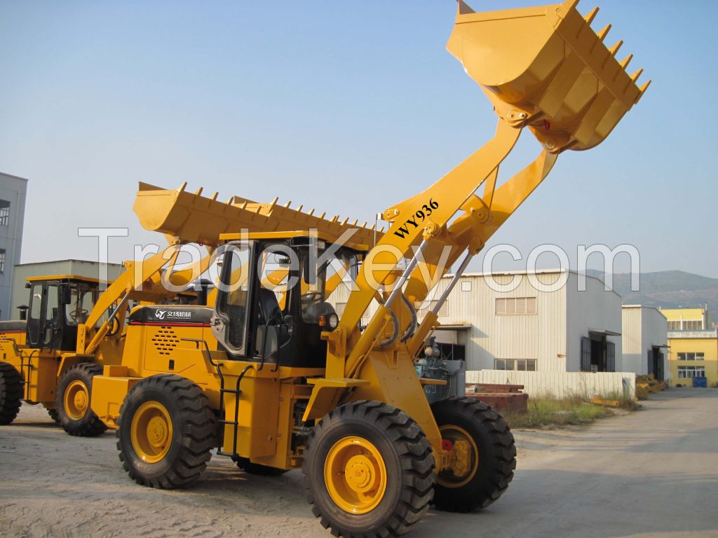 WY936 mini wheel loader 3ton with 1.7m3 bucket 