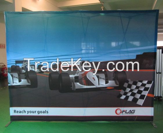 indoor display pop up wall display 