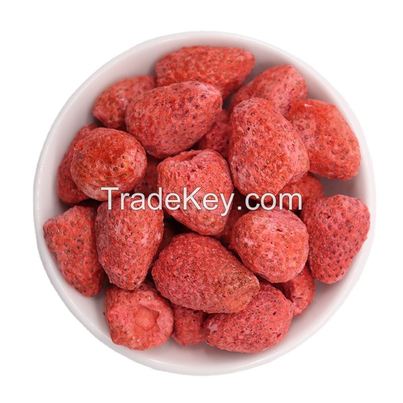 FD Freeze Dried Organic Strawberry Dice Fruit Dice