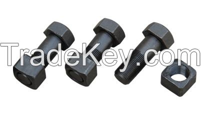 excavator/ bulldozer track  shoe pin&amp;amp;amp;amp;nuts