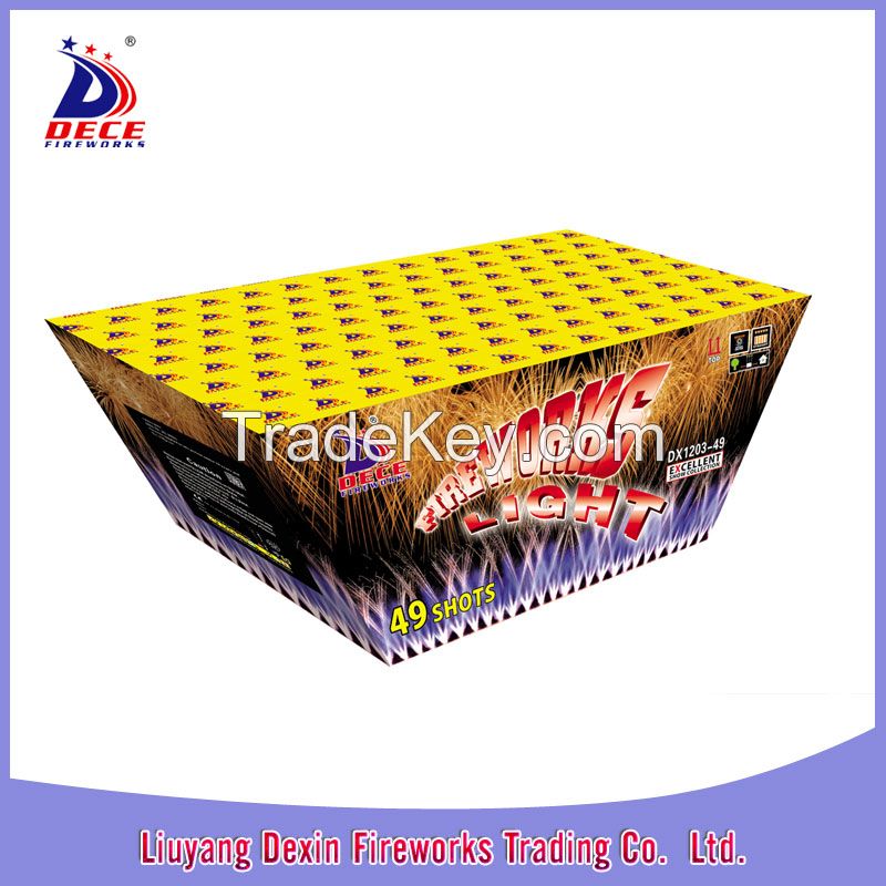 1.2'' 100 shots 1.4G consumer fireworks wholesale