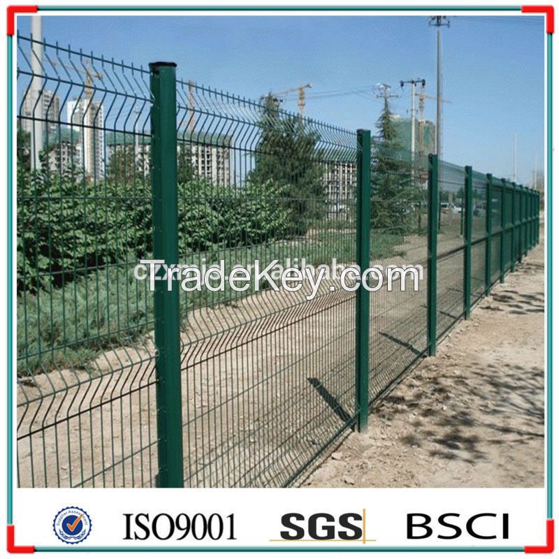 Galvanised fence