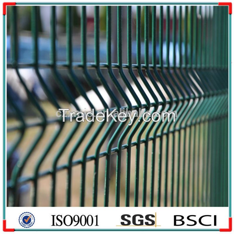 Galvanised fence