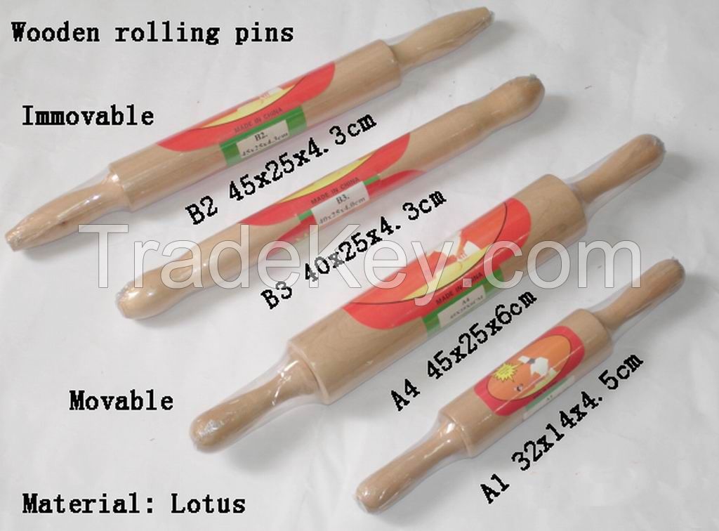 WOODEN ROLLING PIN