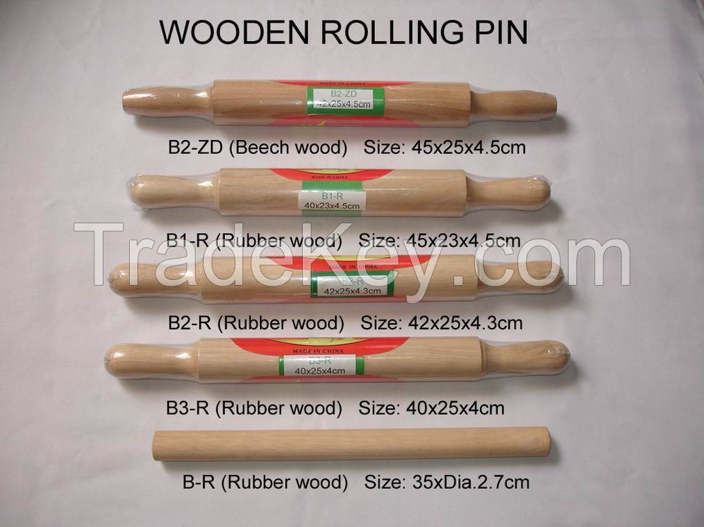 WOODEN ROLLING PIN