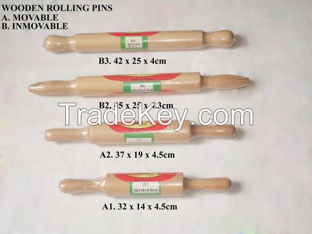 WOODEN ROLLING PIN