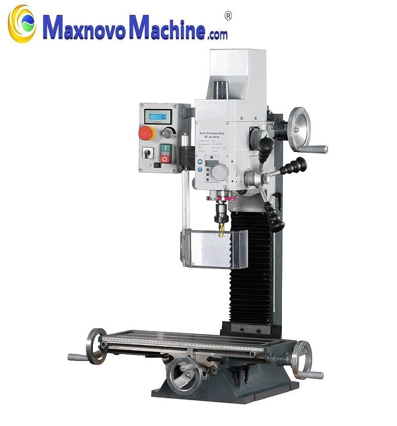 850W Variable Speed Metal Drilling Milling Machine (MM-BF20Vario, Maxnovo Machine)