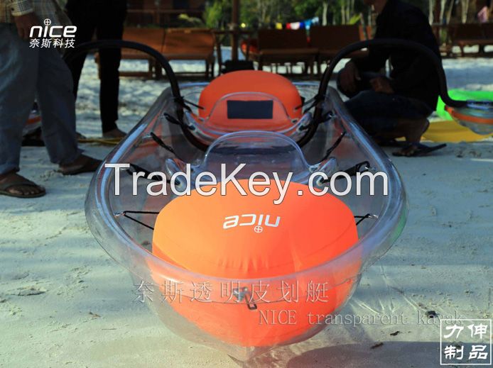 CLEAR BOTTOM RAFT KAYAK CANOE