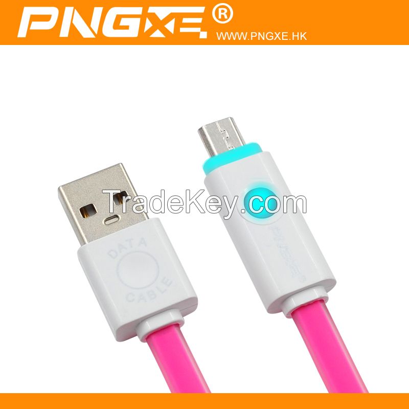 PNGXE high Speed 8pin Led usb cable for iphone