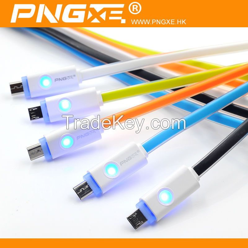 PNGXE high Speed 8pin Led usb cable for iphone