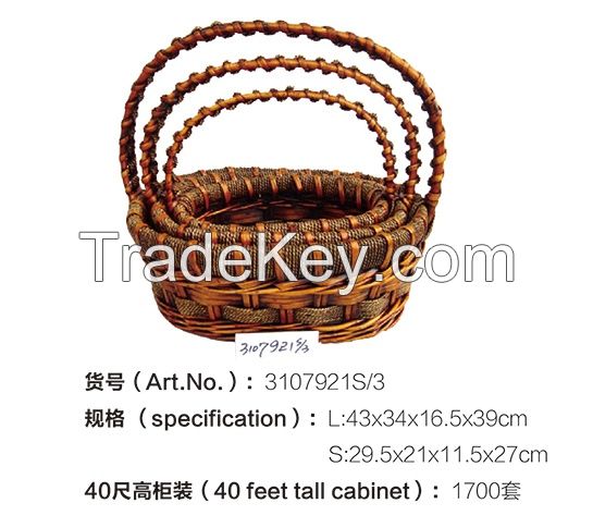 wicker basket ,wicker and rattan funiture