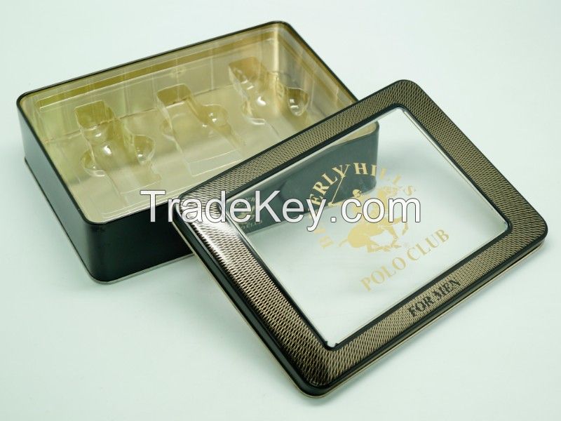 Rectangle Tin Box With Hinge