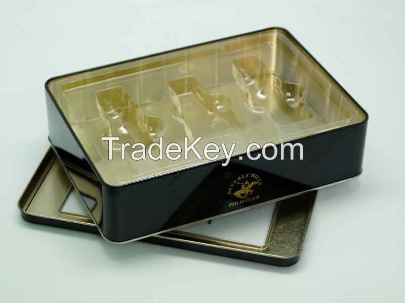 Rectangle Tin Box With Hinge