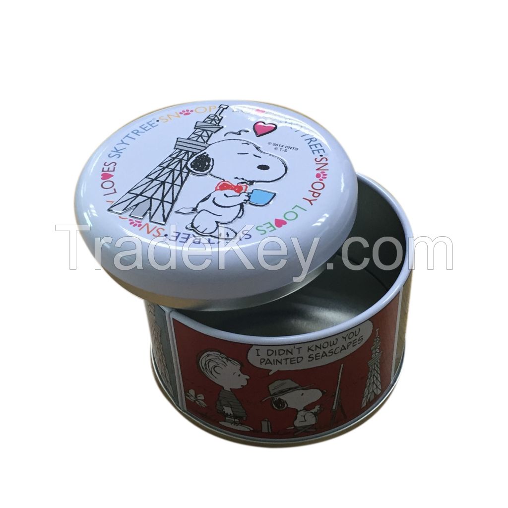 Round Tin Can