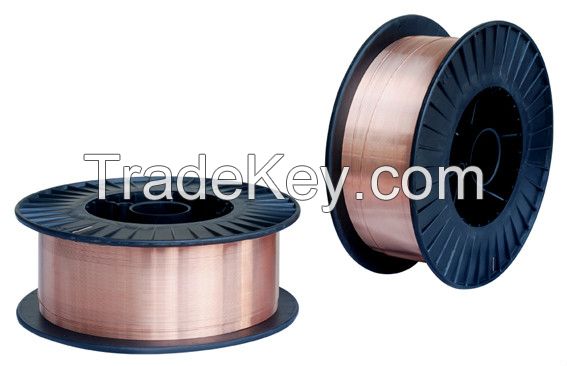 copper coated welding wire