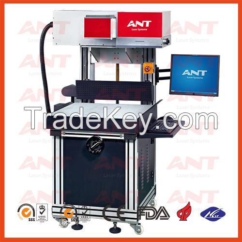 A3-150 high speed precision paperboard laser marking machine