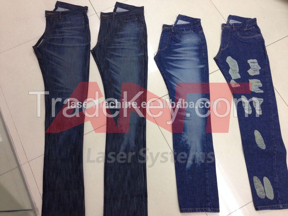 Denim jeans laser marking machine A4-150